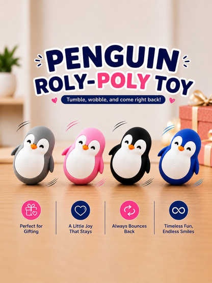 Penguin Roly-Poly Toy